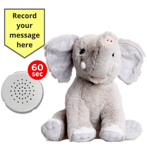 Baby Heartbeat Teddy Animal with Gift Box - Record a Message in a Bear- 25cm/10" - Picture 19 of 26