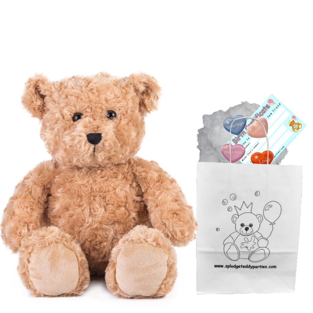 construir un oso de peluche - KIT DE FIESTA PARA HACER OSITOS DE PELUCHE - 25 cm/10" - regalo o fiesta - Imagen 10 de 13