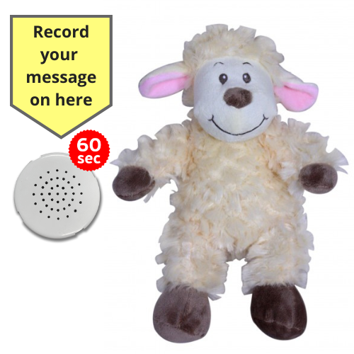 Baby Heartbeat Teddy Animal with Gift Box - Record a Message in a Bear- 25cm/10" - Picture 15 of 26