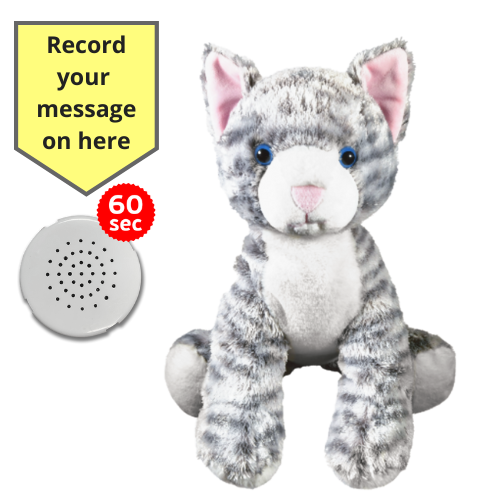 Baby Heartbeat Teddy Animal with Gift Box - Record a Message in a Bear- 25cm/10" - Picture 16 of 26