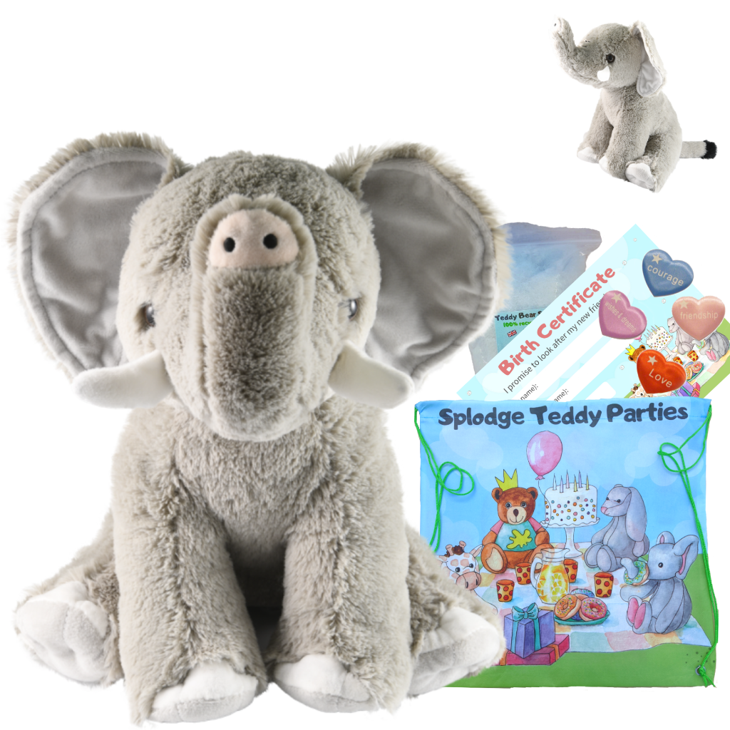 BUILD MAKE a TEDDY BEAR KIT - Plush Animal Kits -16"/40cm no sew - gift or party