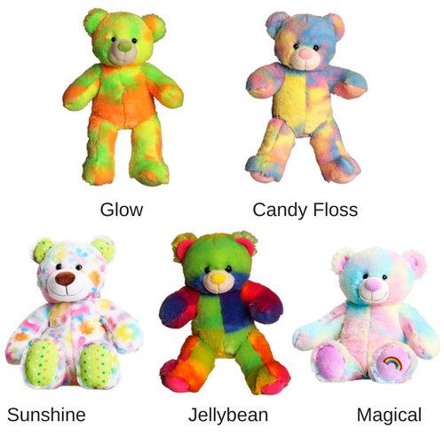 Size 10/" //25cm Build a Cuddles Plush Teddy Bear Making Splodge Party 20 kits