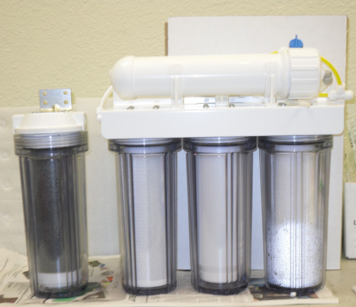 Reverse Osmosis Ro Di Deionization Reef Aquarium Water Filter 5 Stage System USA eBay
