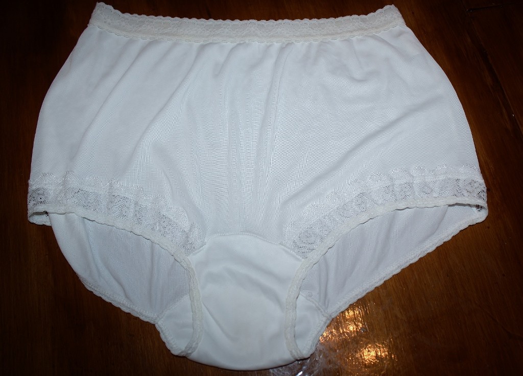 VTG NYLON double nylon Layer Gusset LACE INSERTS SHEER panties 7 | eBay