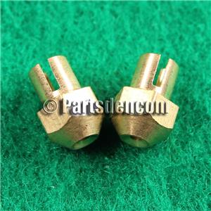 2 MAIN JETS SIZE 125 FITS WEBER CARBURETTOR 40 45 DCOE 48 IDA 40