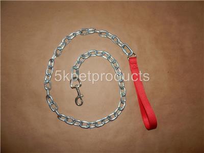 chain dog leash 6ft