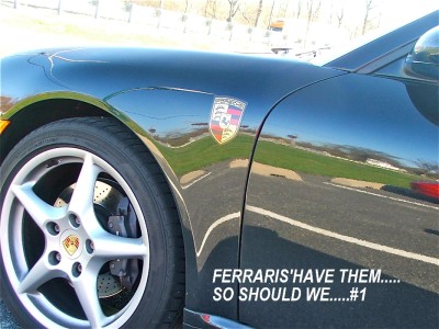 Purchase Porsche Metallic Gold 981 928 Cayenne Fender Badge Emblem We Have Side Fender Badge Emblems For Your Panamera Or 928 Since Fenders Are Aluminum Badges Made Form Removeable Vinyl