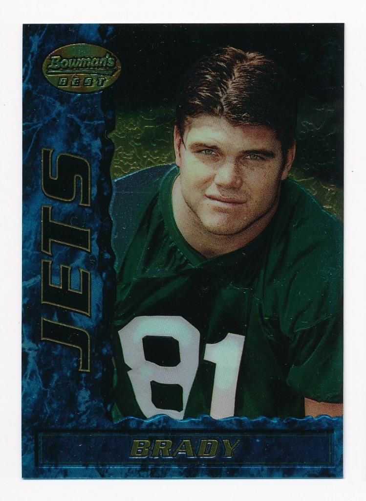1995 Bowman's Best KYLE BRADY Rookie RC *Jets* NRMTMT++ eBay