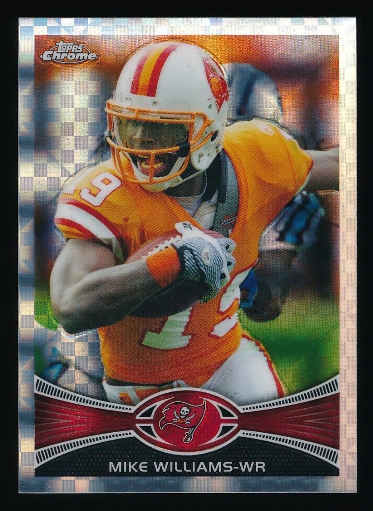 2012 Topps Chrome MIKE WILLIAMS Xfractor #84 *Buccaneers* NRMT-MT+