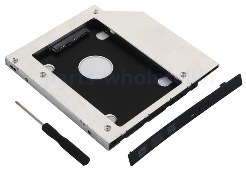 Second 2nd SATA HD Hard Drive HDD SSD Caddy for Dell inspiron 17-7737 US Seller