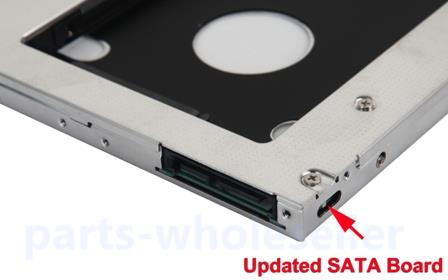 Caddy Per Secondo Hard Disk SSD/HDD 2.5" Per Dell Inspiron 15R 5521 5537 15 5555 5559