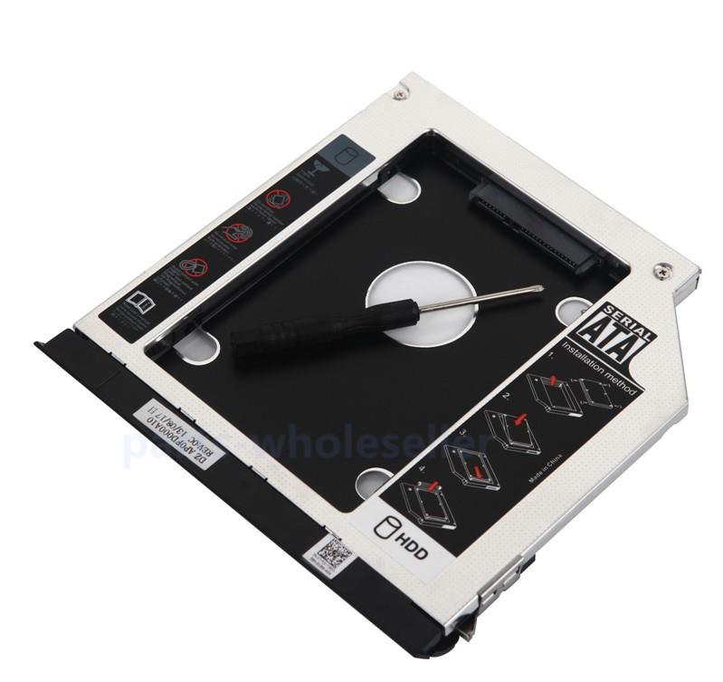 Generic 2nd Hard Drive Hdd Ssd Caddy for Fujitsu Lifebook A6210 A6230 T6500 Cp343832-04 Cp343890 Swap Ct30f Ct30n