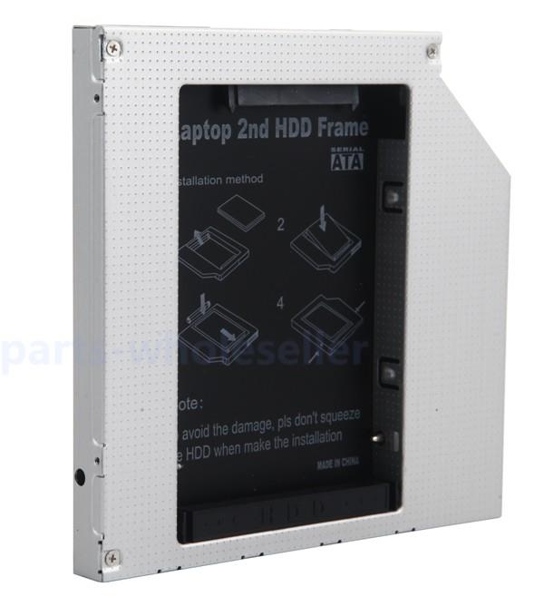 Universal&nbsp;2nd&nbsp;12.7mm IDE-SATA&nbsp;Hard Drive Optical&nbsp;bay Caddy Adapter -4