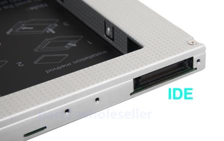 Universal&nbsp;2nd&nbsp;12.7mm IDE-SATA&nbsp;Hard Drive Optical&nbsp;bay Caddy Adapter -2