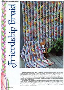 French braid quilt pattern free