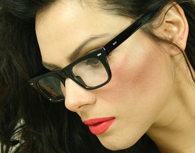 Gorgeous Sexy Teacher Womens Mens Black Clear Lens Eyeglasses Glasses ...