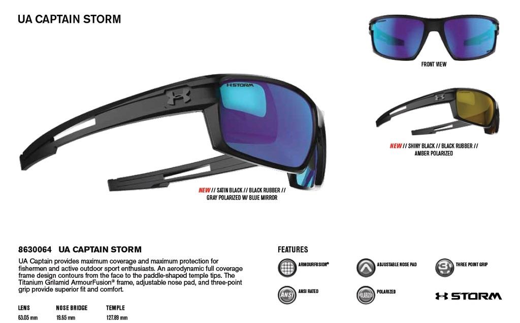 ua captain storm sunglasses