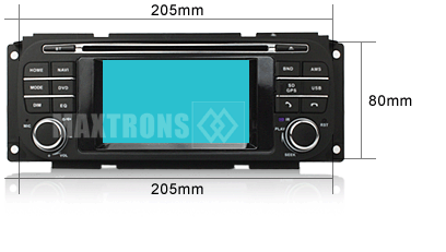 Car DVD GPS Radio Navigation For Jeep Grand Cherokee Dodge RAM Chrysler