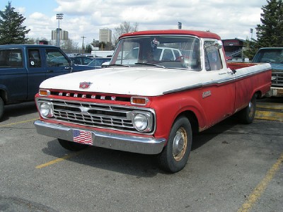 61 Ford f100 grill #7
