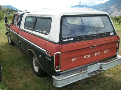 Ford truck dual gas tanks #5