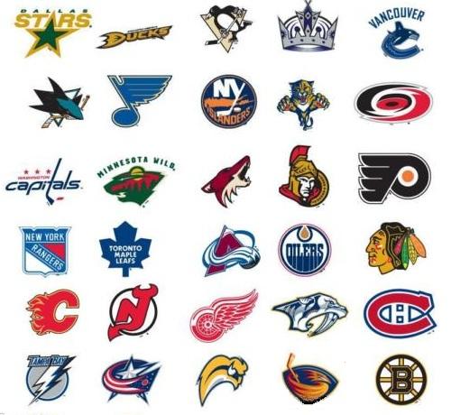 NHL HOCKEY LEAGUE PRISMATIC STICKERS SET OF 30 TEAMS | eBay