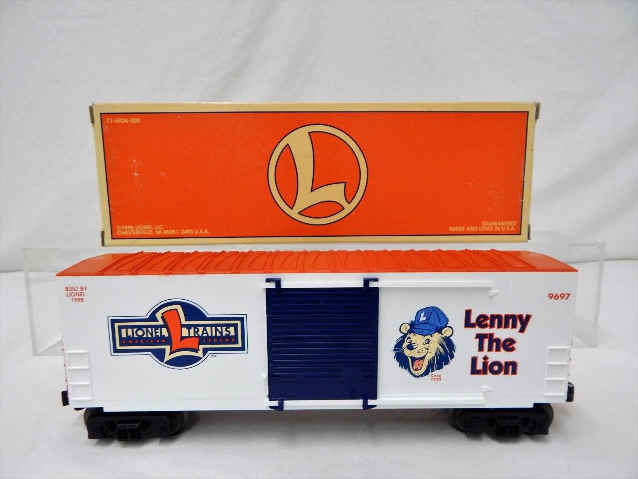 Lionel 629232 Lenny the Lion HiCube Boxcar C8 with box O Gauge die