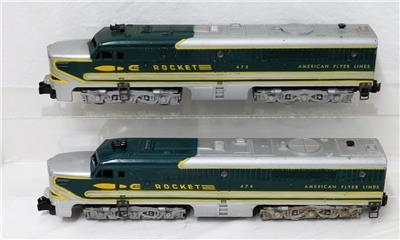 【人気沸騰】 Flyer American 1954-5 Satin 474 AA PA Diesel Rocket Silver 