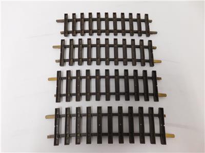 LGB 18020 4 HALF Curved Track Brass G Gauge Wide Radius 15