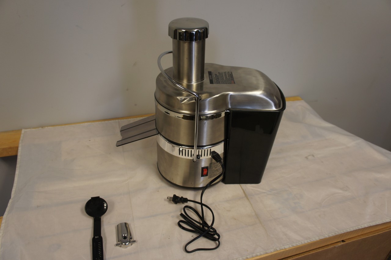 Jack Lalanne Power Juicer Pro Stainless Steel Electric Juice Extractor