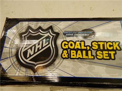 mixed lot 3 sklz franklin nhl goal stick ball set portable golf