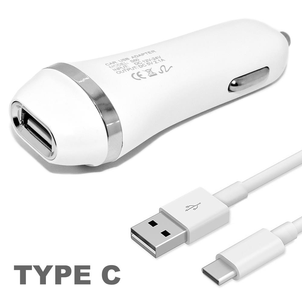 3.1A Adaptive Fast Quick Type C USB Cable & Car Charger for Samsung/LG/Motorola - Picture 9 of 9
