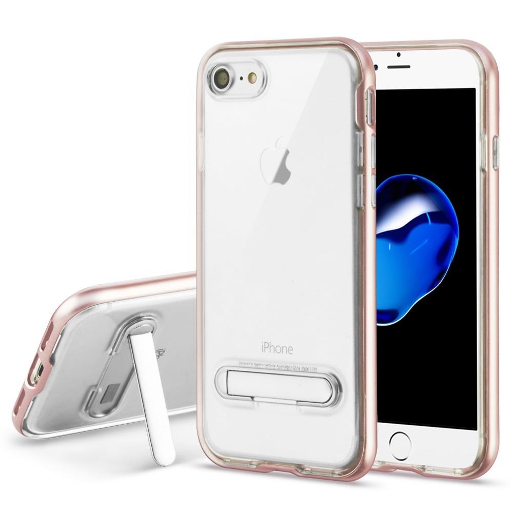 Slim Stand TPU Clear Shockproof Hard Case Cover For IPhone SE 2020 /8/7