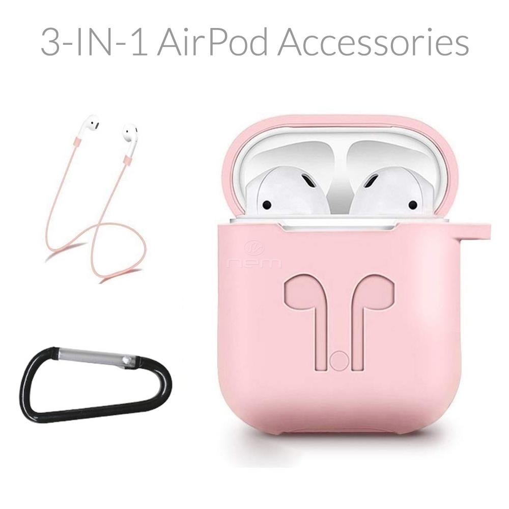 new Earpod Silicone Case Cover Protective for Apple Airpods Charging Case Clip - 第 13/15 張圖片