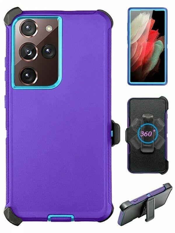 For Samsung Galaxy S21+ Ultra 5G Shockproof Cover Holster Case fit Otterbox Clip - 第 16/23 張圖片