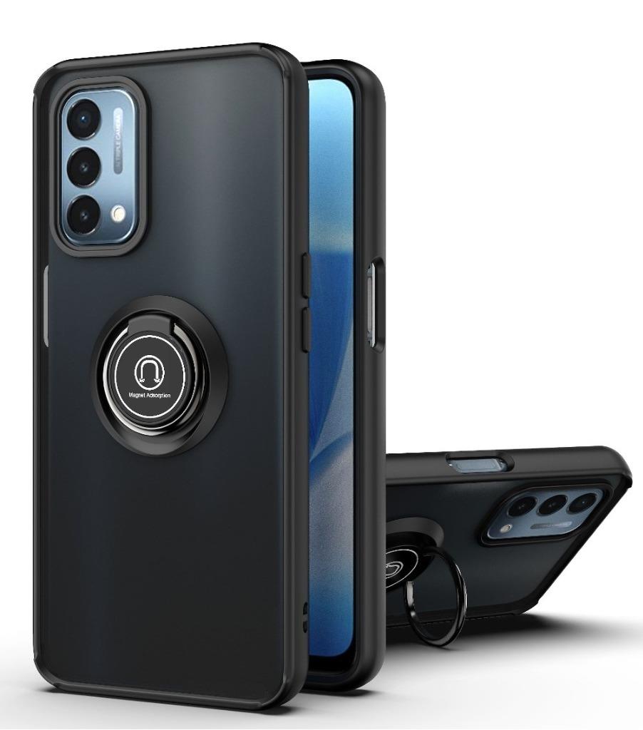 para ONEPLUS NORD N200 5G 2021 Fusion Armor Soporte Estuche Cubierta Anillo Magnético - Imagen 8 de 8