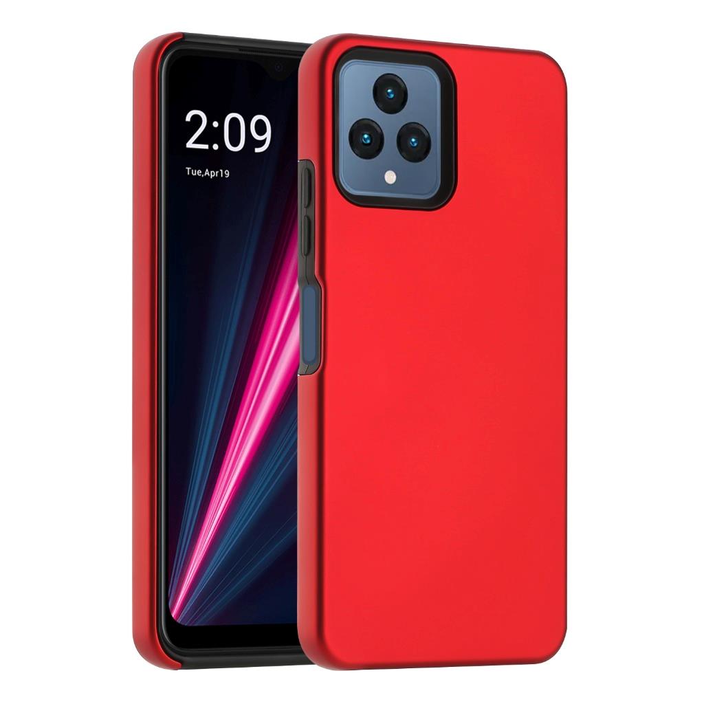 Funda híbrida fuerte duradera funcional resistente a golpes para T-Mobile Revvl 6/6 Pro - Imagen 16 de 17