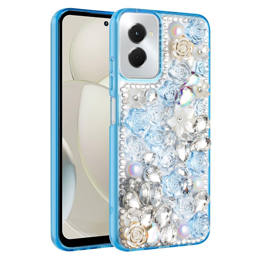 Lujo 3D Ostentoso Diamante Diamante Estuche Cubierta Para Motorola Moto G Power 5G 2024 - Imagen 12 de 14