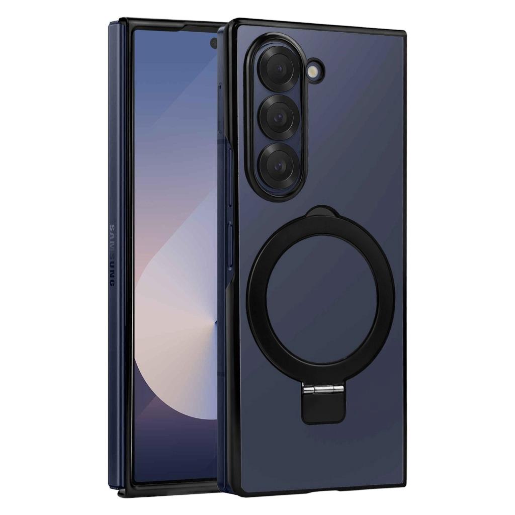 For Samsung Galaxy Z Fold 6 Mag Safe Magnetic Ring Holder Kickstand Case Cover-image