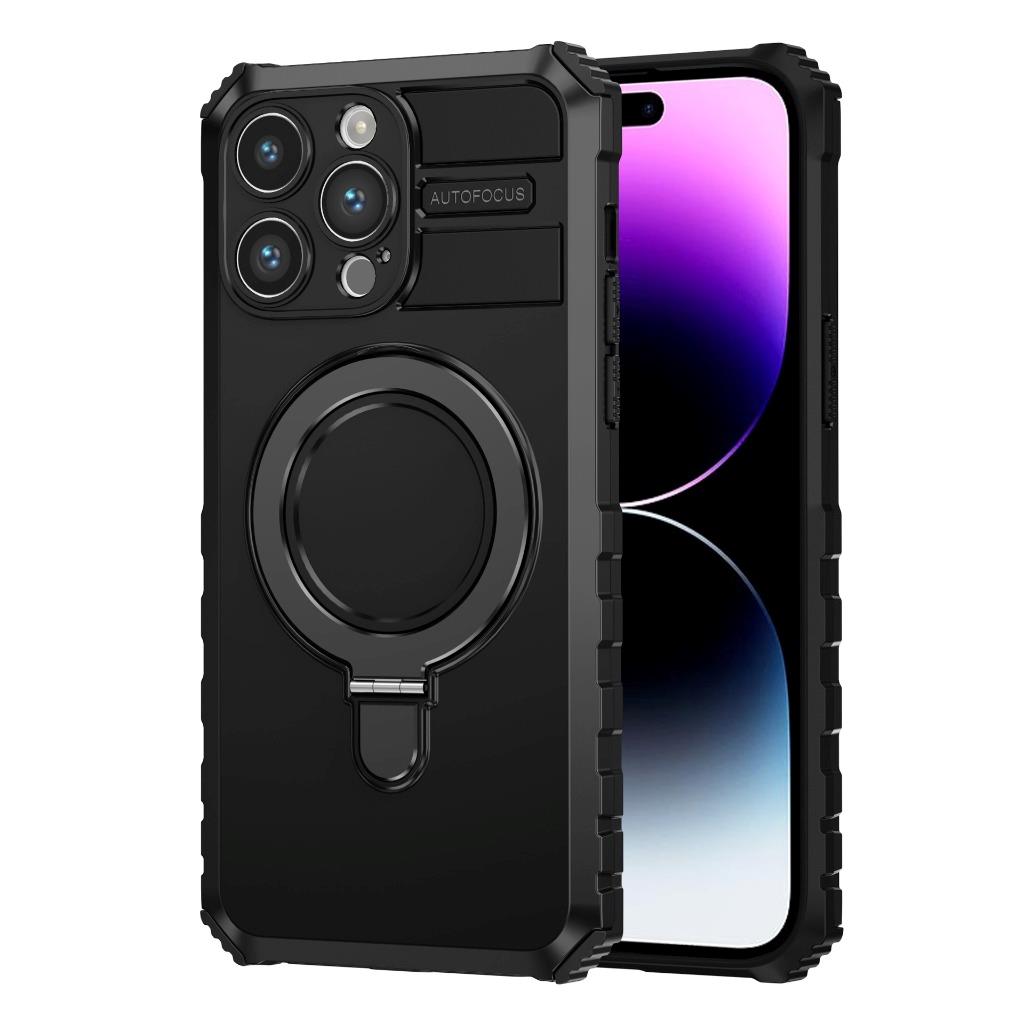Funda MagSafe para iPhone 16 Pro Max Plus + Cubierta con soporte magnético resistente blindado - Imagen 21 de 25