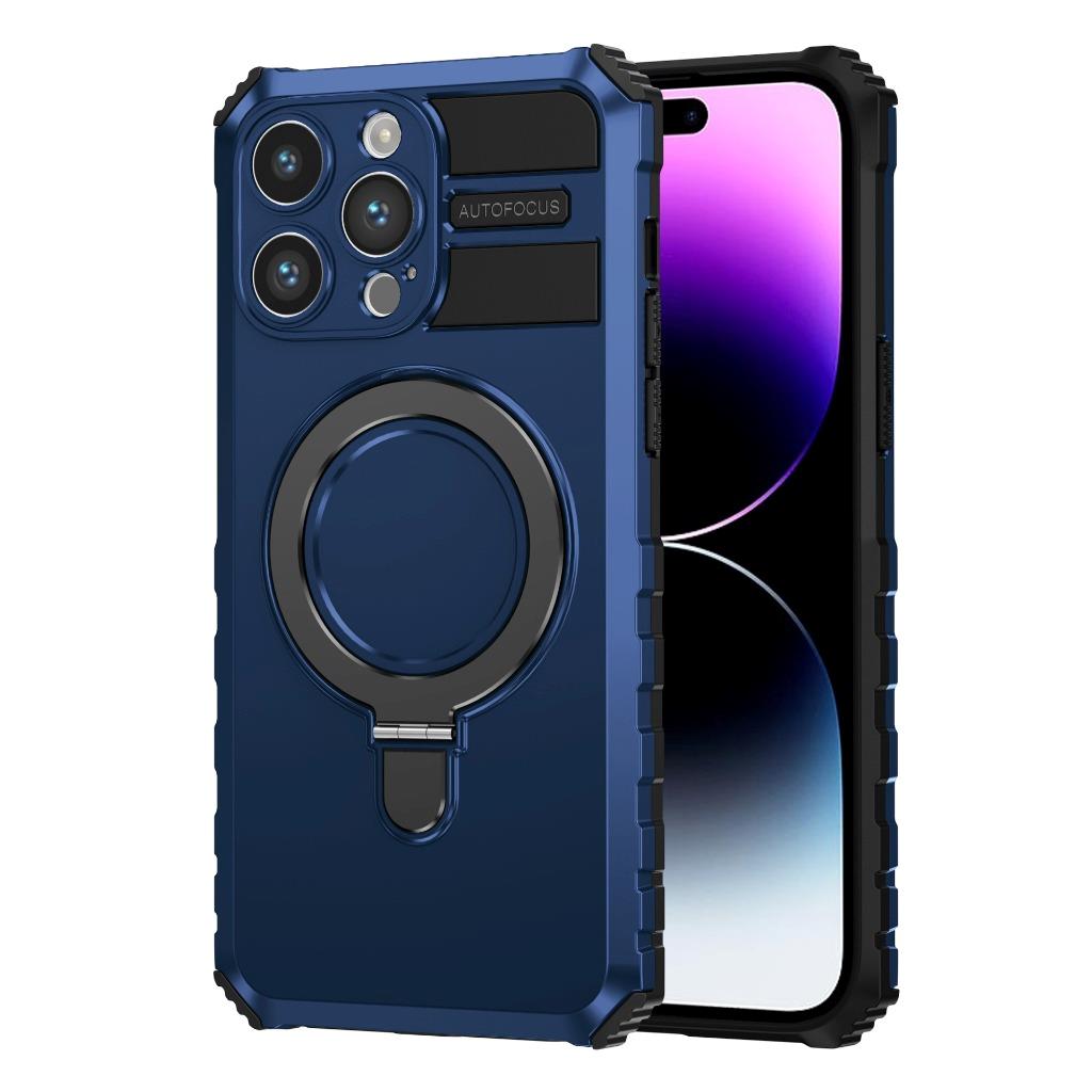 Funda MagSafe para iPhone 16 Pro Max Plus + Cubierta con soporte magnético resistente blindado - Imagen 22 de 25
