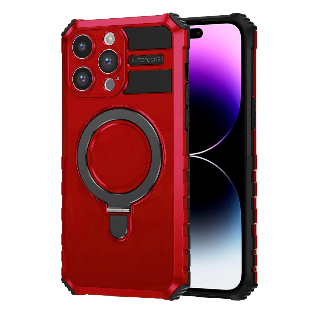Funda MagSafe para iPhone 16 Pro Max Plus + Cubierta con soporte magnético resistente blindado - Imagen 25 de 25