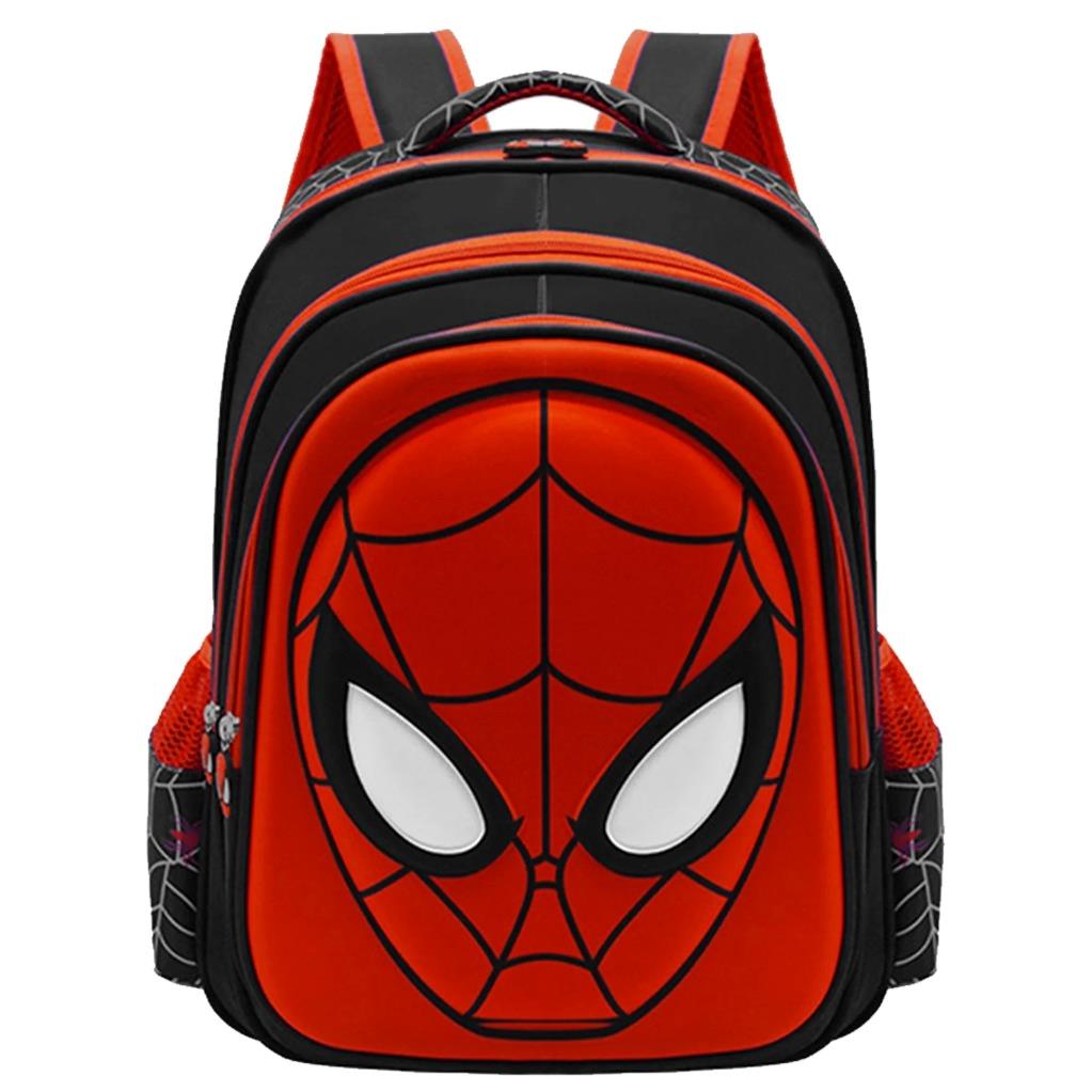 3D Kid Toddler Backpack Waterproof Cartoon Spider Snack School Bag for Child/Man - Picture 10 of 12