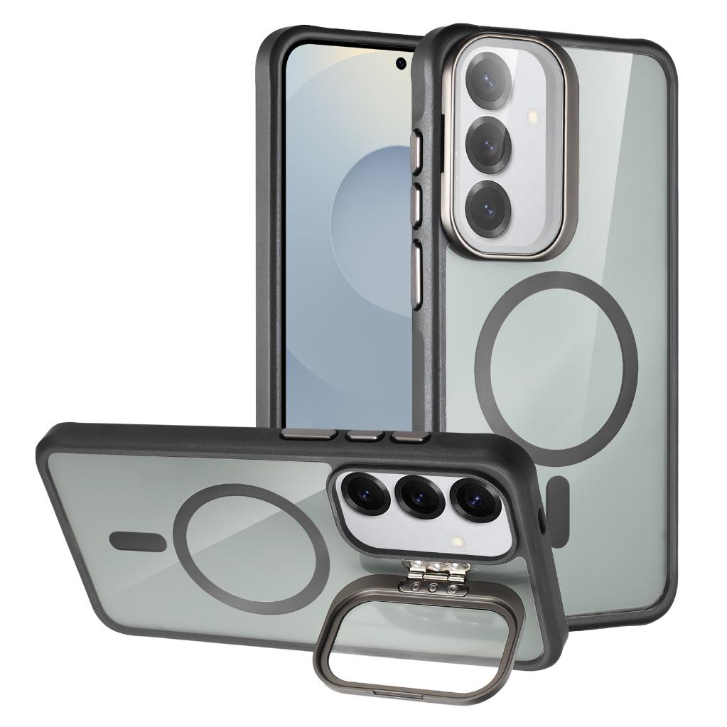 Für Samsung Galaxy S25 Ultra S24 Plus Kickstand Mag Safe Hülle + Kamera Linse Cover - Bild 11 von 13