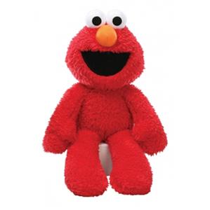 elmo plush toy with soft eyes