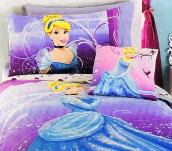 Disney Princess Cinderella 'Enchanted Twilight' Double Full Bed Quilt ...