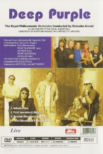 Deep Purple Live (1969) - The Royal Albert Hall DVD NEW *SAME DAY