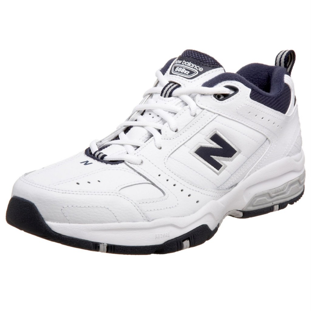 New Balance Men's 608 Training Shoe/Sneaker White/Navy | eBay