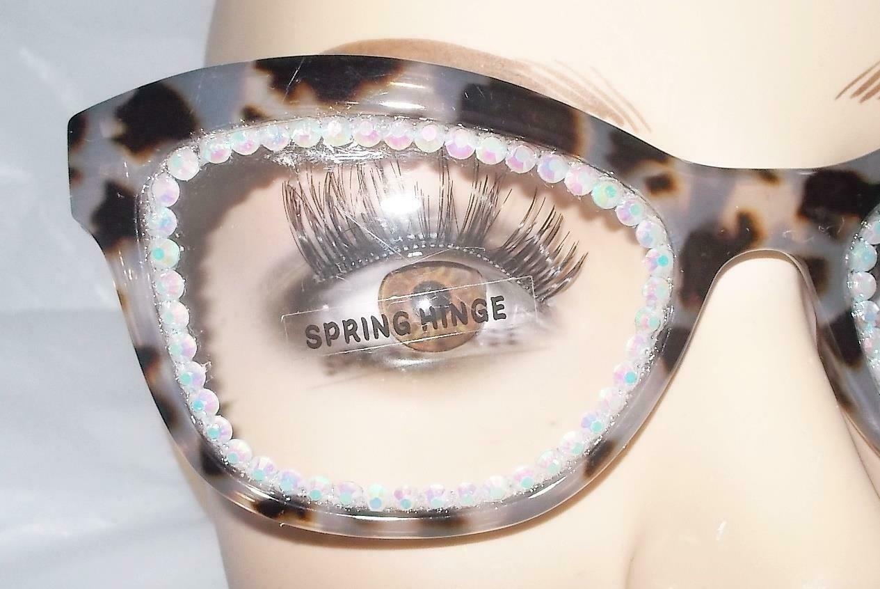 READING GLASSES 4 DIFFERENT LEOPARD FRAMES RHINESTONES 2.50 STRENGTH FREE SHIP - Picture 2 of 5