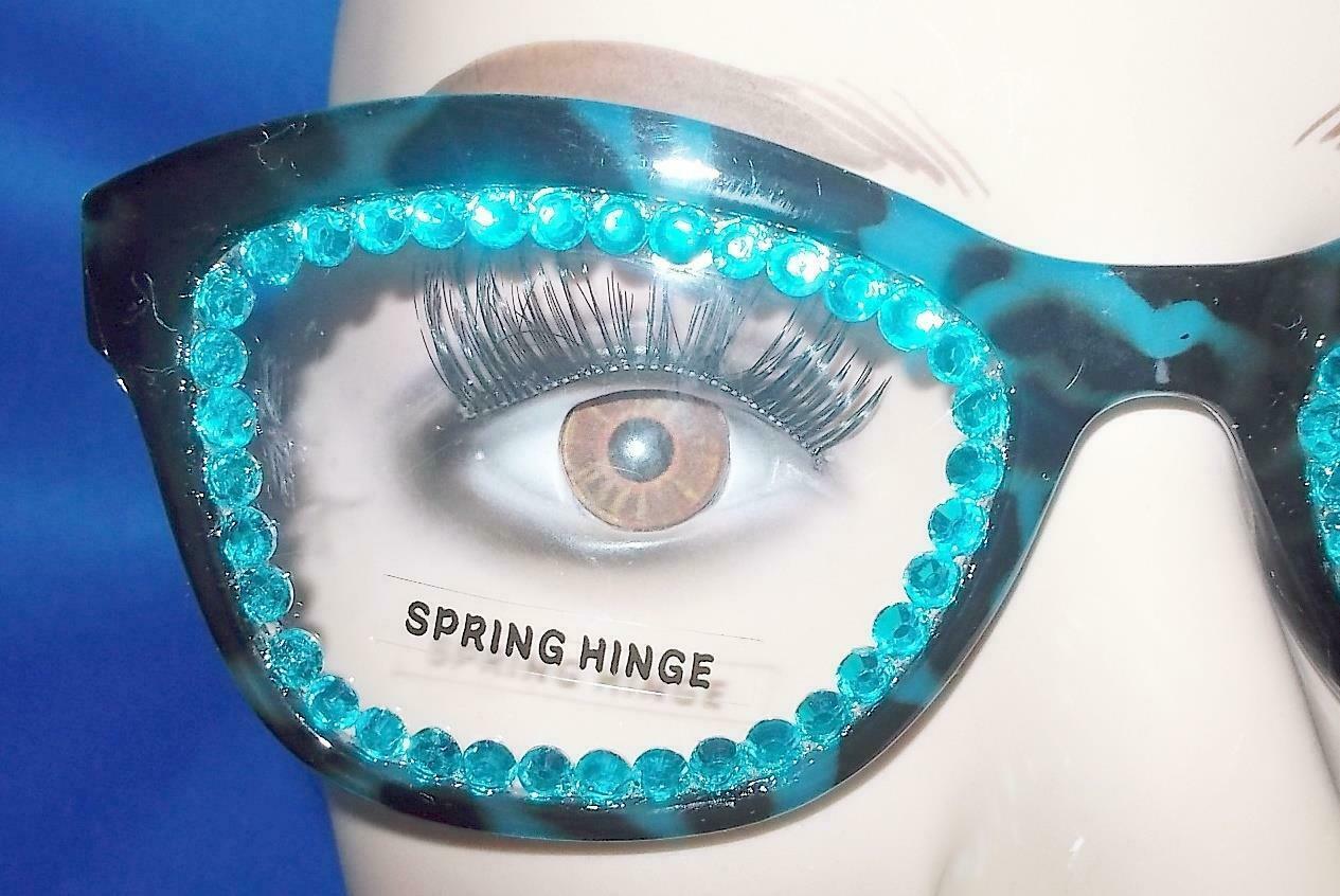 READING GLASSES 4 DIFFERENT LEOPARD FRAMES RHINESTONES 2.50 STRENGTH FREE SHIP - Picture 5 of 5