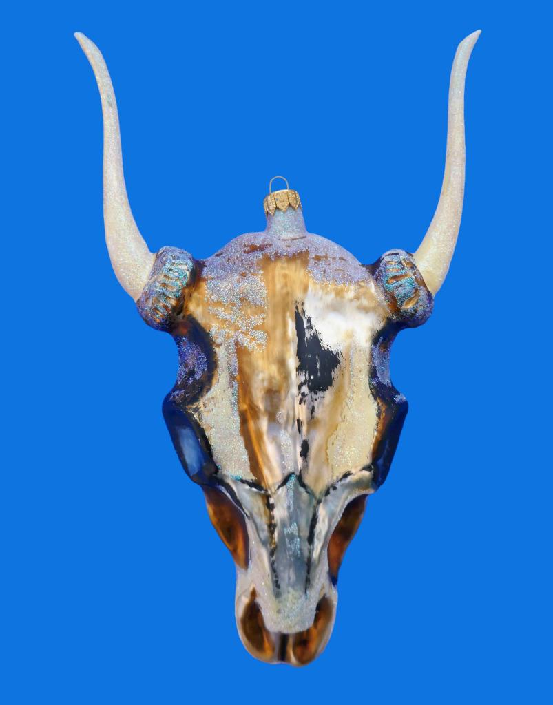 blown glass animal ornaments